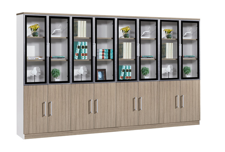 文件柜木質簡約現(xiàn)代檔案柜資料柜儲物柜書柜帶鎖收納柜辦公室柜子